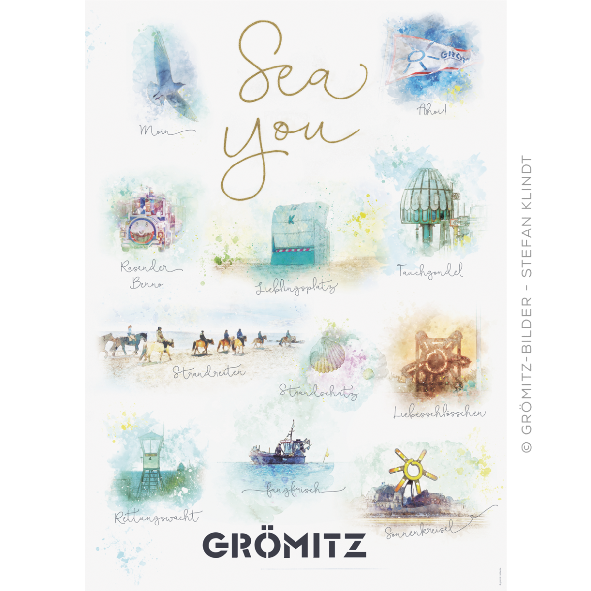 Grömitz-Fanposter "SEA YOU"