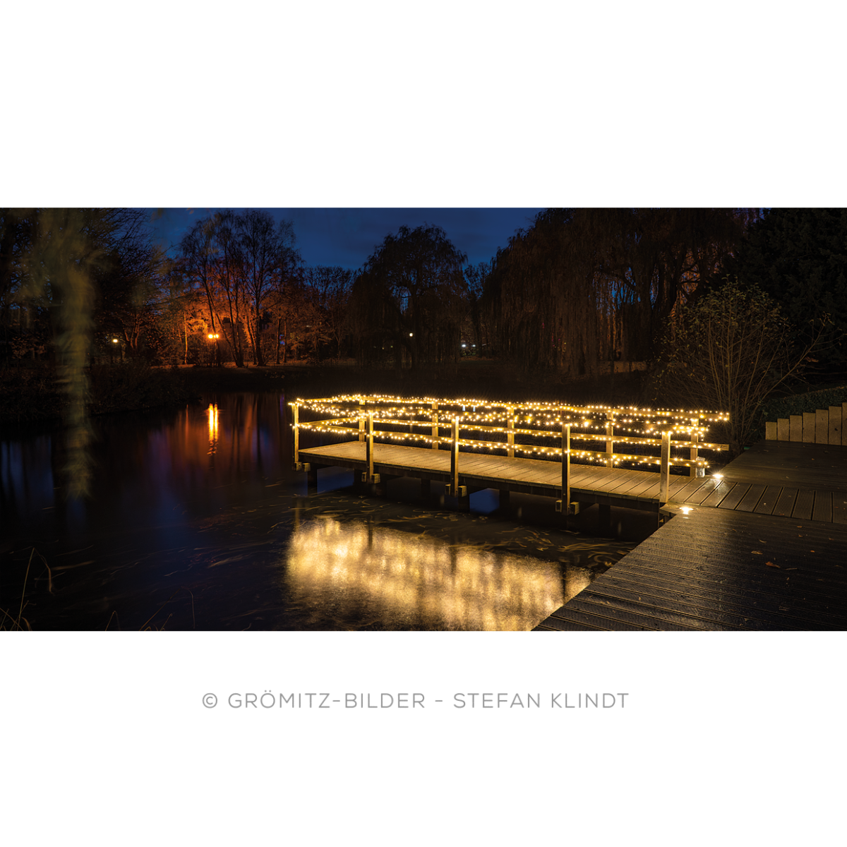 Grömitz Bilder - Golden Bridge - Grömitzer Winterlichter