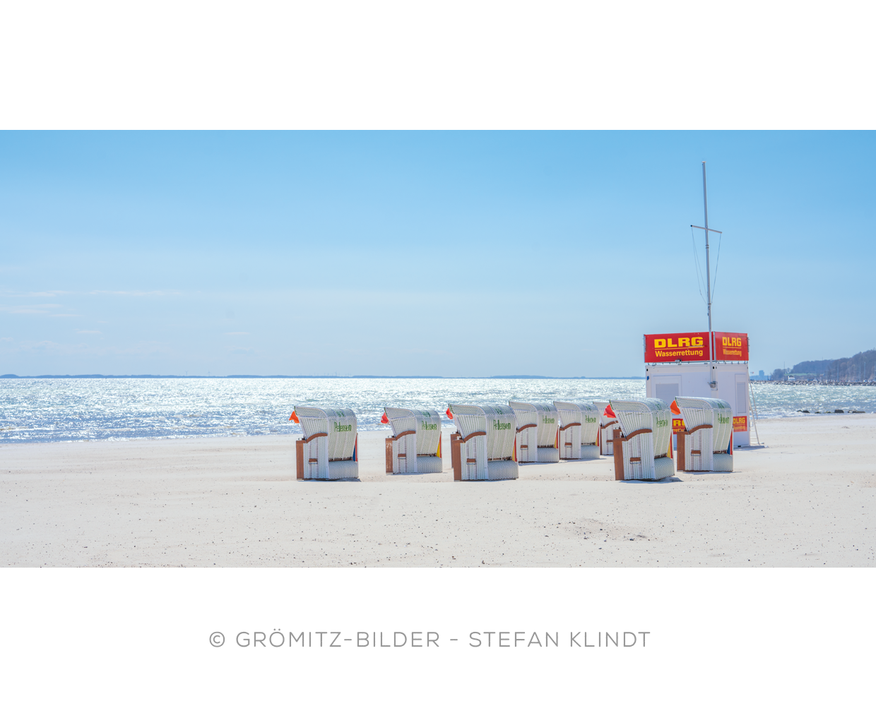 Grömitz Bilder - Einige der ersten Strandkörbe der Saison