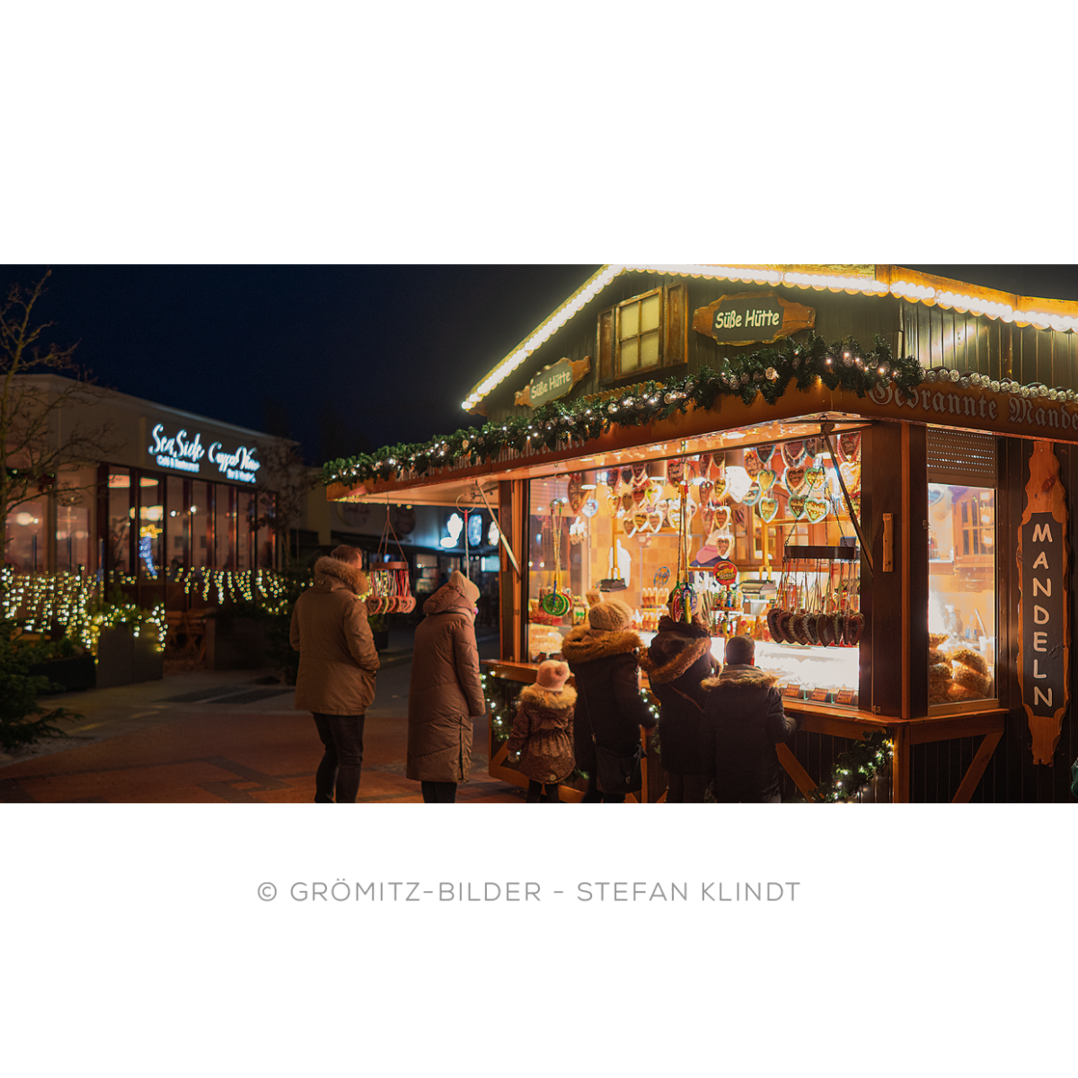 Grömitz Bilder - "Süße Hütte" auf dem Wintermarkt