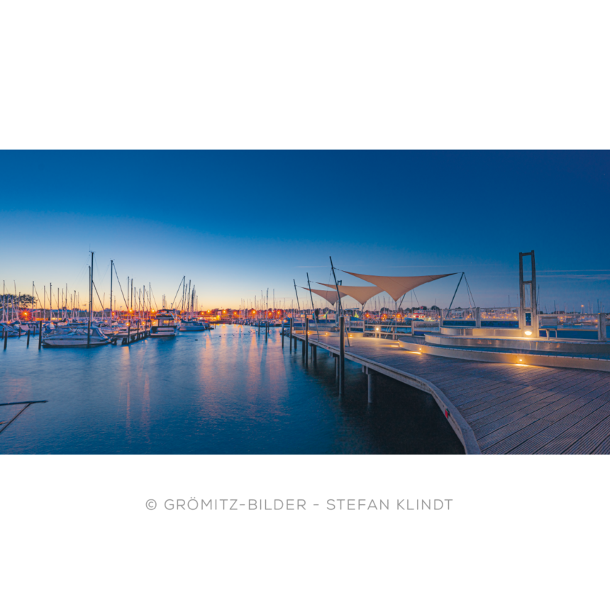 Grömitz Bilder - Sonnenuntergang am Yachthafen